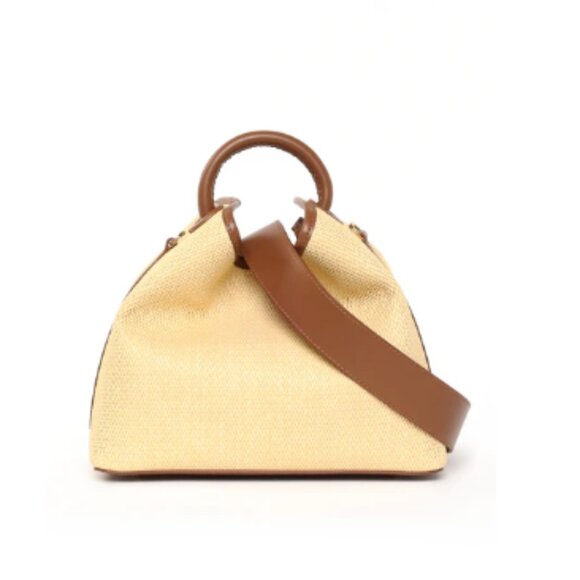 Elleme Raisin Raffia Natural/Cognac - Picture 4 of 8